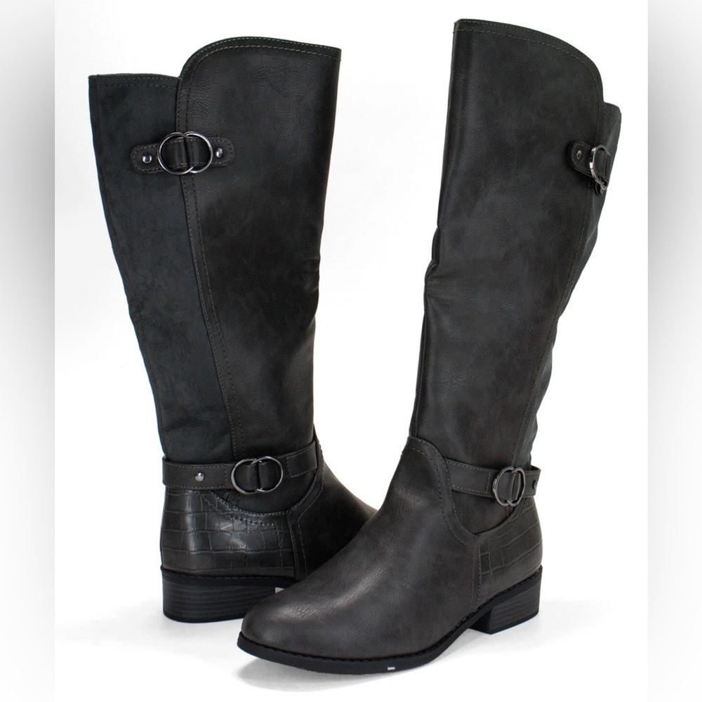 Women's Karen Scott Leandraa Knee-High Riding Boots New